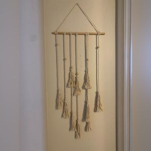 Macrame wall decor